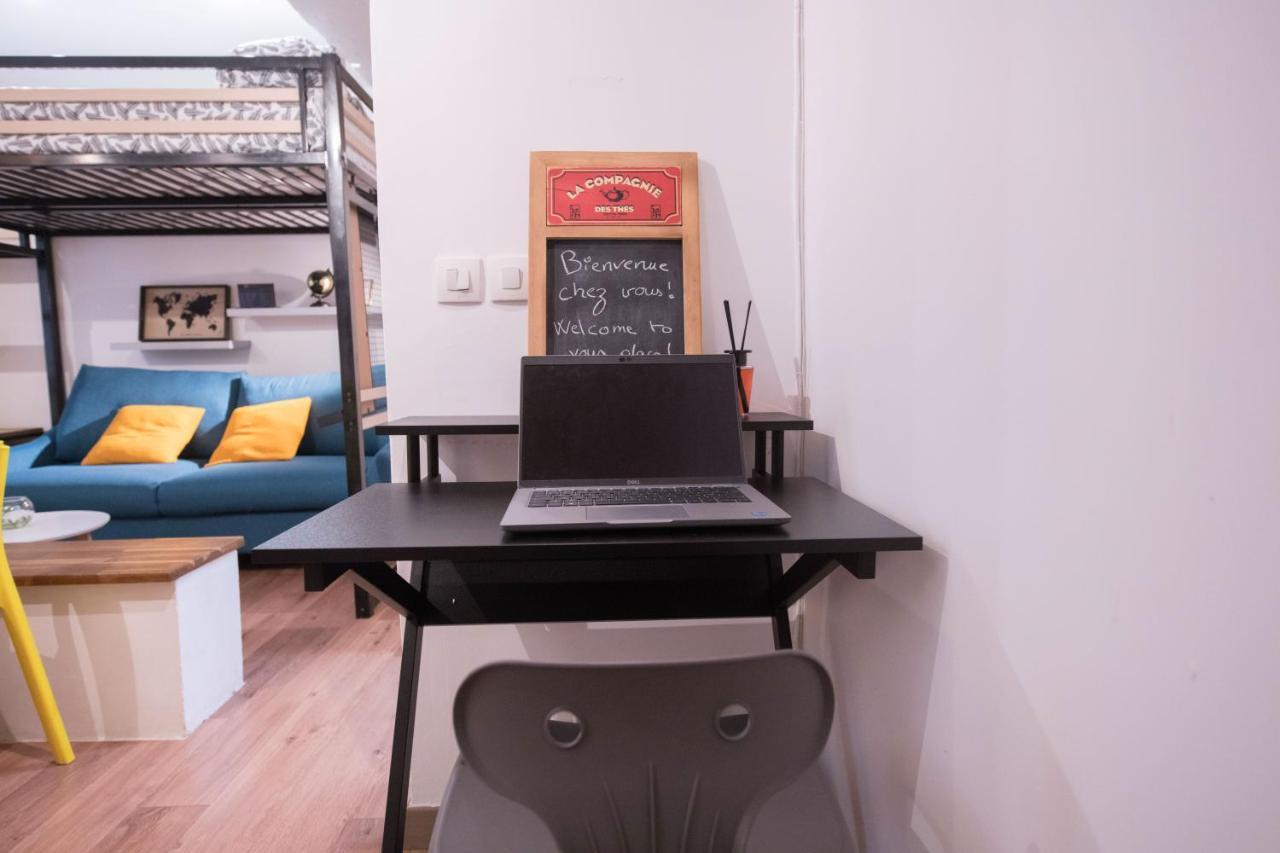 Studio Cosy & Colore Proche Gare Et Paris Lägenhet Saint-Germain-en-Laye Exteriör bild